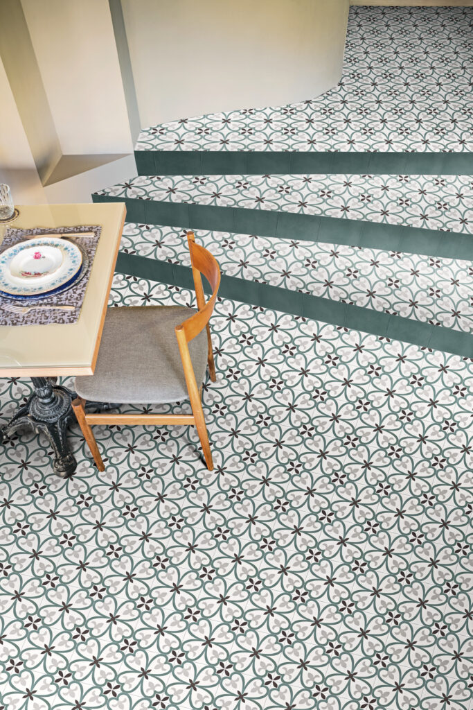 Carrelage mosaique terrasse